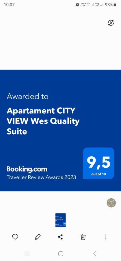 Apartament City View Wes Quality Suite Poznań Exterior foto